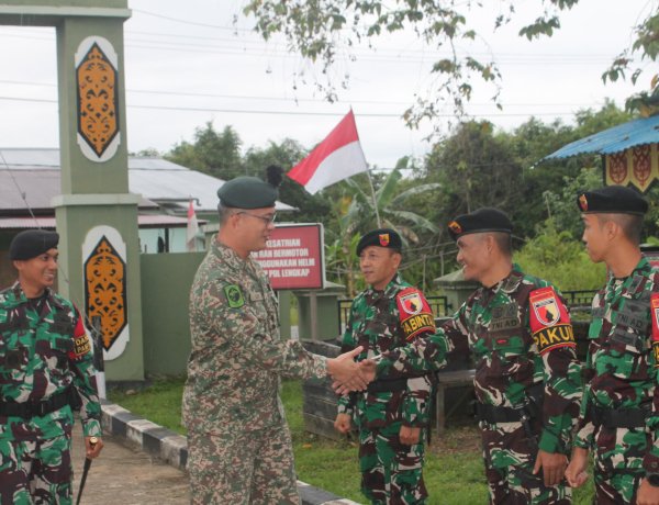 Sinergi Perbatasan Indonesia-Malaysia Menguat di Nanga Badau